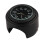Universal Waterproof Motorcycle Handlebar Meter Thermometer for 22mm-25.4mm (7/8"-1") Handlebars, Silver Shell & White Dial 6