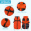Pethiy Waterproof Dog Jacket - Winter Warm Coat with Harness, 2