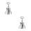2pcs Premium Wing Corkscrew Silver Wine Bottle Opener Upgrade Bottle Corkscrew 8