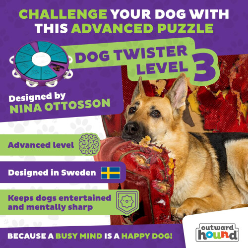 Outward Hound Nina Ottosson Interactive Dog Toys - Advanced Level 3 - 1