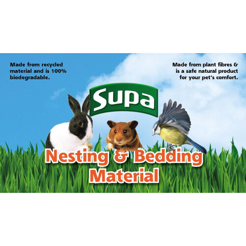 Supa Supa Natural Bedding & Nesting Material For Birds & Small Animals, Environmental 2