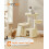 FEANDREA Feandrea Cat Tree Tower Condo with 2 Beds, Scratching Posts and Ramp, 2