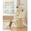 FEANDREA Feandrea Cat Tree Tower Condo with 2 Beds, Scratching Posts and Ramp, 7