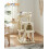 FEANDREA Feandrea Cat Tree Tower, Widened Perch for Large Cats, Beige PCT51MV1 2