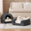 Bedsure Cat Cave Bed Igloo - Cat Tent Bed House with Removable 3