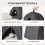 Bedsure Cat Cave Bed Igloo - Cat Tent Bed House with Removable 4