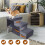 Pawchop Dog Steps for Sofa, Foldable Pet Steps with Storage Box, 2