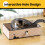 Conlun 5-Pack Cat Scratching Boards with Box, Large Reversible 3