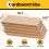 Conlun 5-Pack Cat Scratching Boards with Box, Large Reversible 5