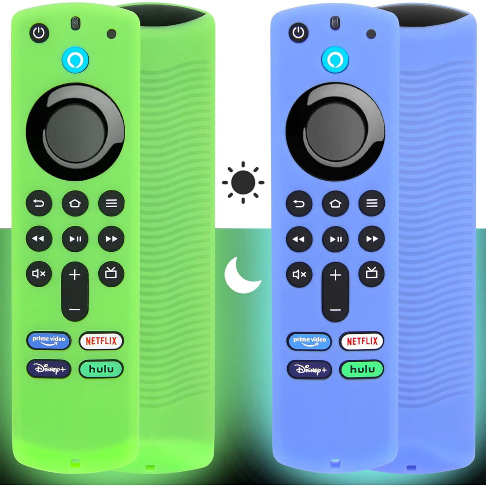Glow-In-The- Silicone Remote Cover For Fire Tv Stick Dark 9104899859587