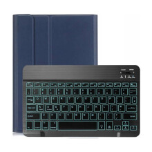 Backlit Bluetooth Keyboard Case compatible with iPad Mini 4/5 - Ultra Slim, Wireless, and Adjustable Brightness