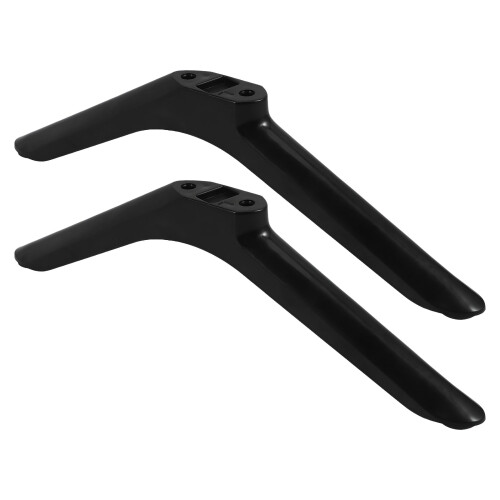 Universal TV Stand Legs Black PP 19x5cm