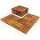 Acacia Wood Deck Tiles 12x12 Inch Interlocking 10 Pack 1