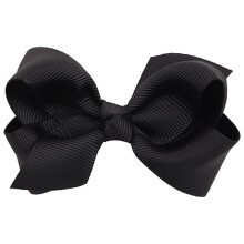 Pinza para el cabello de niña con lazo, estilo pico de pato, accesorio para el cabello sólido, regalo