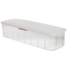 Organisateur de câbles multi-compartiments, boîte de rangement anti-poussière pour câbles USB