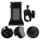 Suporte para celular em borracha ABS cinza para bicicleta, esteira e carrinho de bebê. Compacto e resistente. 1