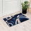 Navy Abstract Area Rug 2 ft x 3 ft 1