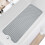 Antislip bad- en douchemat grijs 40x16 inch 1
