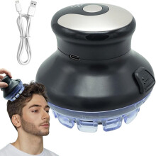 Circular Cut Hair Clippers – USB Rechargeable, Water-Resistant Electric Trimmer with LED Display, Portable for Home & Travel