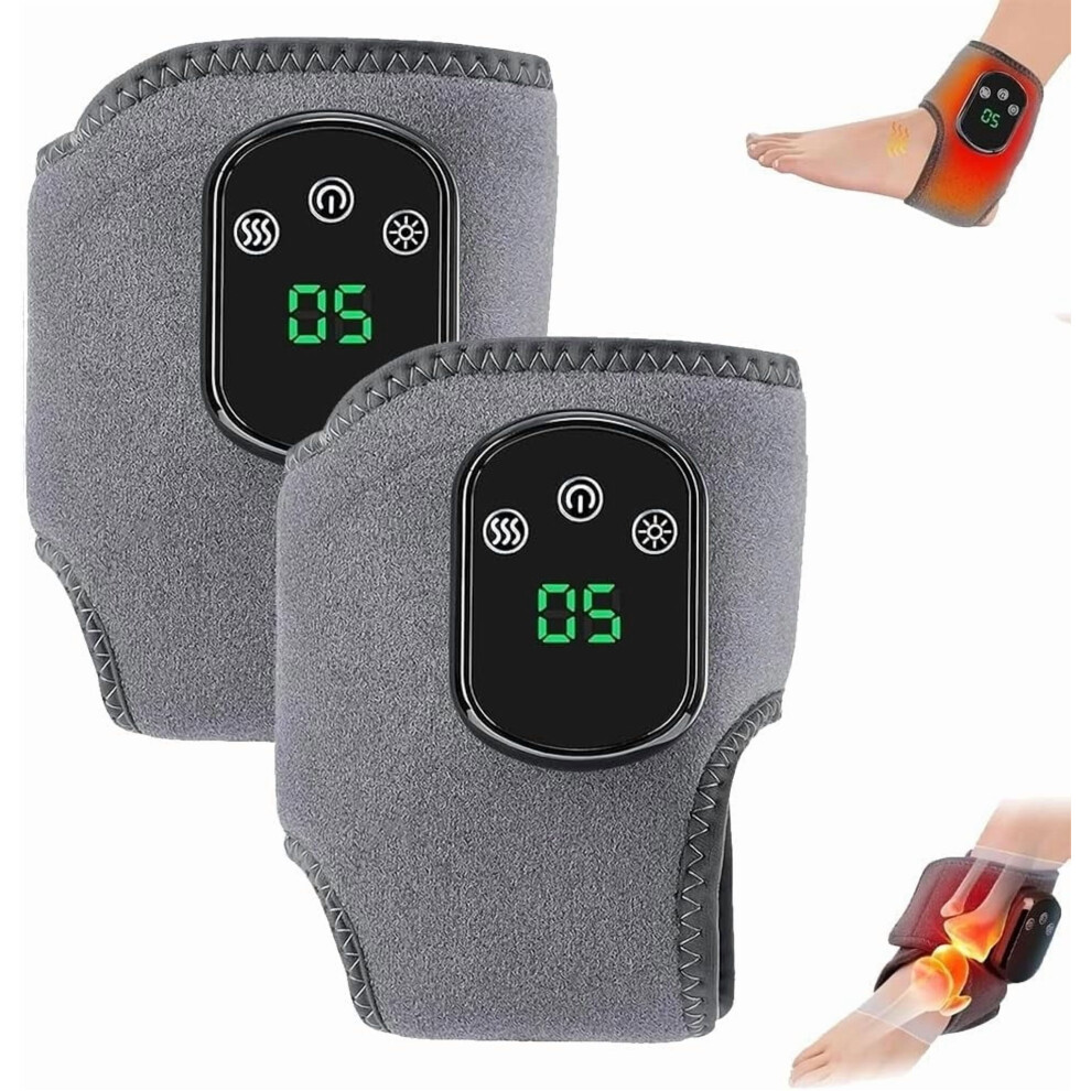 Foot Massager with Vibration, Heat, and Ankle Relief