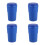 4Pièces Cendrier Portable Bleu Pour Et Maison En Pbt+abs 6