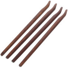 Kaffeerührstäbchen aus Holz, 4er-Pack