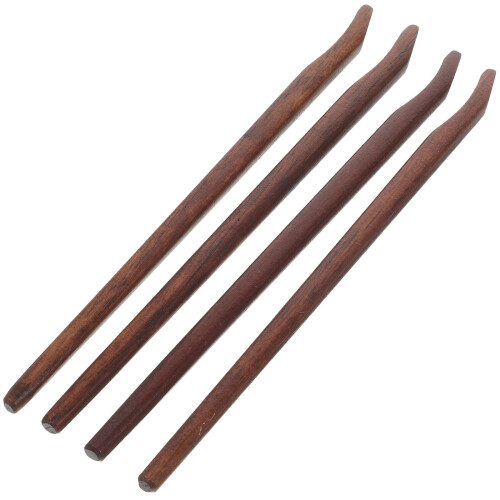 Träkaffeomrörare 4-pack