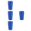 4Pièces Cendrier Portable Bleu Pour Et Maison En Pbt+abs 8