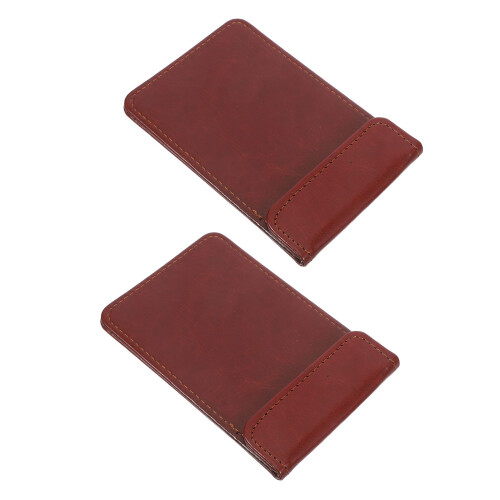 10Pièces Clipboard En Cuir PU - Présentoir Restaurant 1