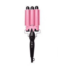 Curling Iron Automatic,25MM Curl Diameter Iron Wand Hair Waving Styling Tools for Women,Pink