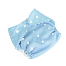 Fralda fina para bebê, reutilizável, ajustável, para aprendizado do desfralde, com proteção impermeável.