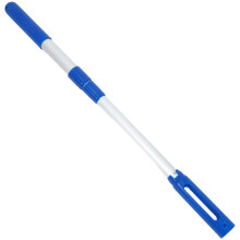Pool Handle Telescoping Heavy Duty Aluminum Telescopic Swimming Pole Blue