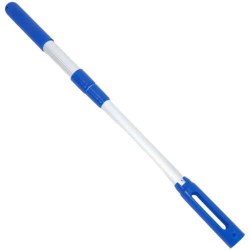 Pool Handle Telescoping Heavy Duty Aluminum Telescopic Swimming Pole Blue