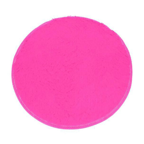 Round Polyester Floor Rug 40cm