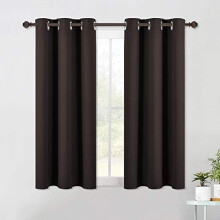 Blackout Curtain Panels, Silver Grommet, 34" x 60", 2-Pack