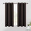 Blackout Curtain Panels, Silver Grommet, 34" x 60", 2-Pack 1