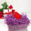 Valentijns raffia papiervulling 100 g 1