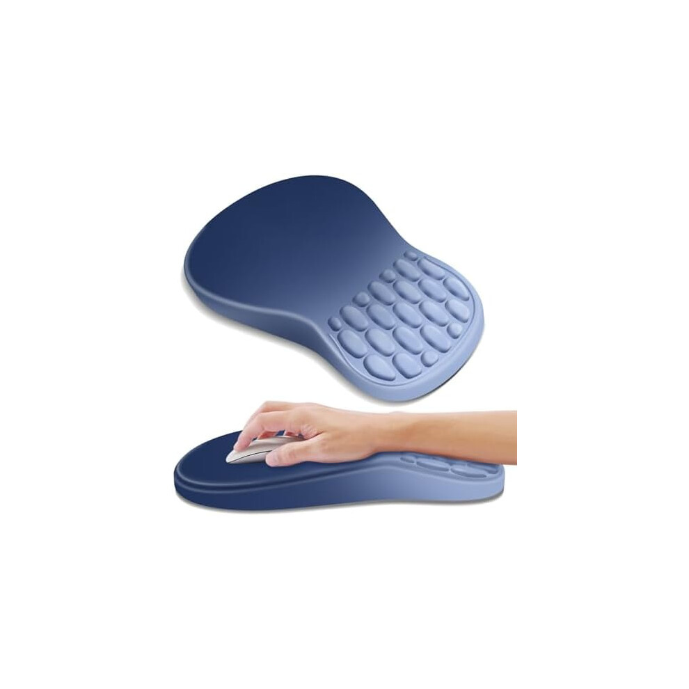 Ergonomic Mouse Pad With Memory Foam Wrist Rest And 9401284984320