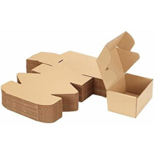 Verzenddozen 6x4x3 inch, gegolfd, verpakking van 50 stuks