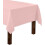 Pink Rectangle Tablecloth 90 x 156 in, Polyester, for 1