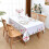 Wildflower Tablecloth 60x120 in Polyester 1