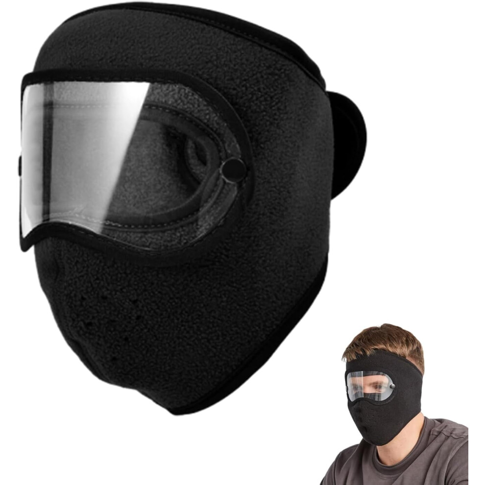 Winter Fleece Windproof Goggles With Face Mask 1 Pair 9097180969853
