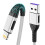 Καλώδιο USB-A 3 τεμαχίων 10 ποδιών, γρήγορη φόρτιση, συμβατό με φορτιστή iPhone και iPhone XS 1