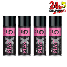 Upol PLAS/5LG Plast X LIGHT GREY PAINT Plastic Bumper Trim Aerosol U-Pol X 4