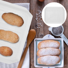 Microwave Bacon & Baking Tray – Plastic, 27 x 21 cm