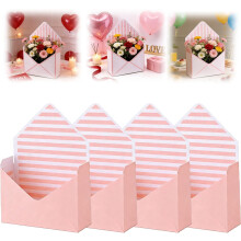 Boîtes à enveloppes pour la Saint-Valentin, boîtes à enveloppes pour cadeaux, boîte à enveloppes pour la Saint-Valentin pour fleuristes,