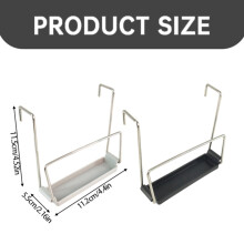 Liquidation ! Support de couvercle pour mijoteuse en acier inoxydable – Compatible avec la plupart des mijoteuses, avec tapis de sol en silicone