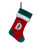 Monogram Christmas Stocking, Red Velvet, 18 in 1