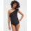 Ruffle Front One Shoulder Maternity Swimsuit UPF 50+ 1