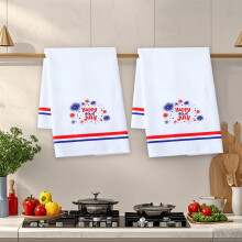 Torchons de cuisine patriotiques – Torchons absorbants en microfibre pour la décoration et le séchage à la maison pour le 4 juillet et la fête